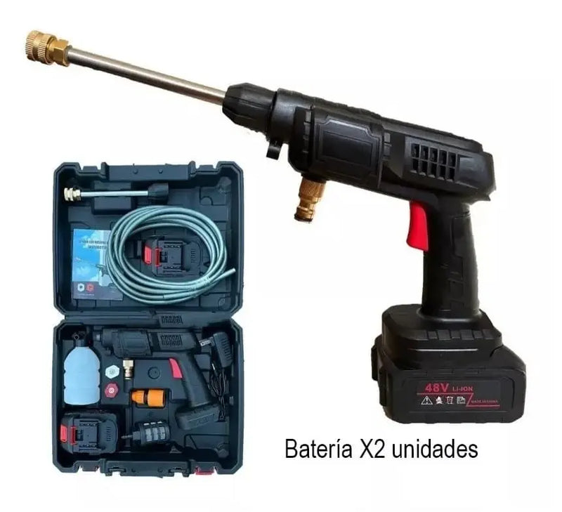 Hidrolavadora con dos baterías + (linterna Regalo)