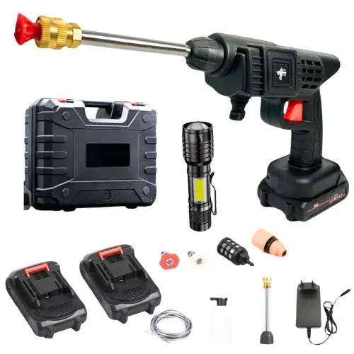 Hidrolavadora con dos baterías + (linterna Regalo)