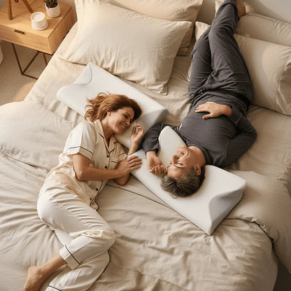 Almohada Cervical Ergonómica + aquecedor portátil de regalo!