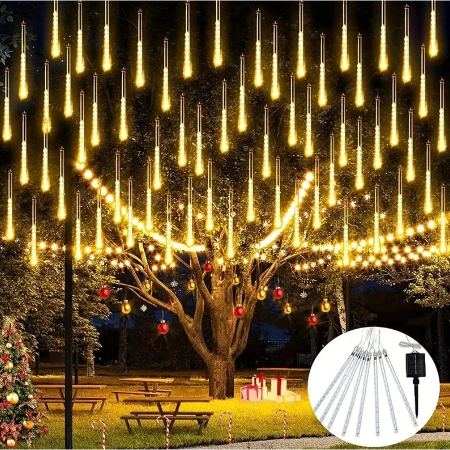 Luces Cascata Navideñas - Ilumina tu hogar con elegancia